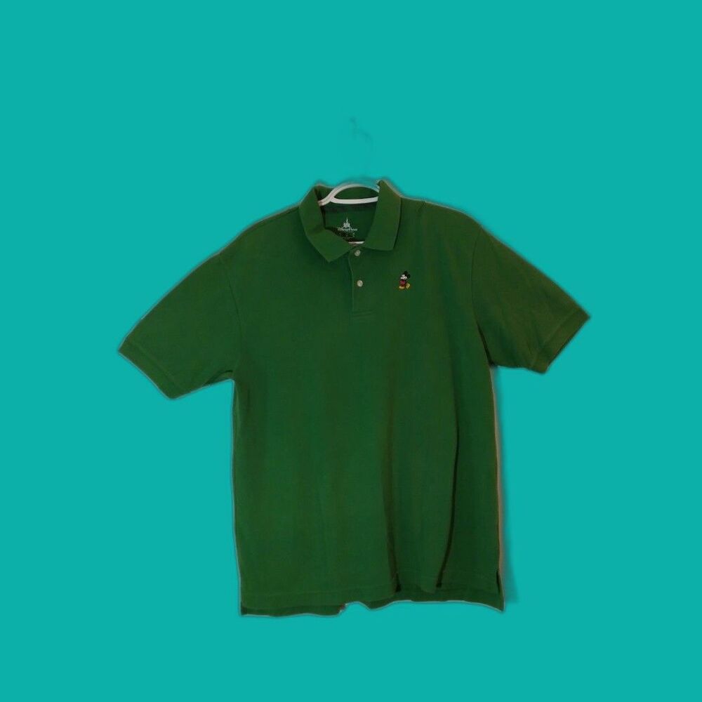 Large Authentic Disney Parks Golf Polo Shirt